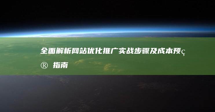 全面解析：网站优化推广实战步骤及成本预算指南